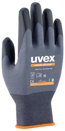 uvex Athletic Allround werkhandschoenen, maat 9, grijs/antraciet, 1 paar