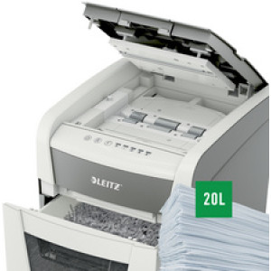 LEITZ papiervernietiger IQ Autofeed Small Office 50, P-4, wit, 50 vel