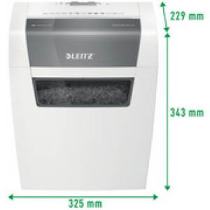 LEITZ papiervernietiger IQ Home P-4, 4×28 mm, wit