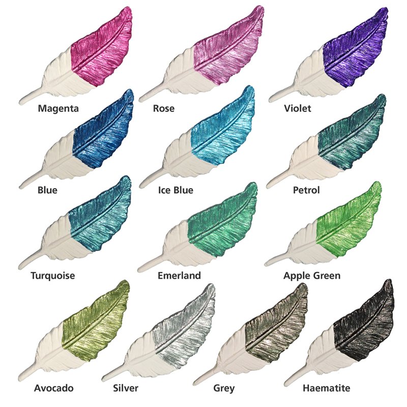 Viva Decor Maya Peinture effet or, violet, 45 ml