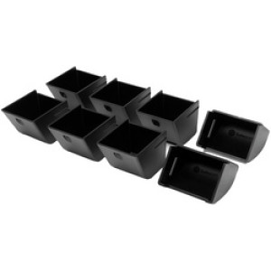 Safescan muntenbekers-set 4617CC, weegbaar, 8-delig, zwart