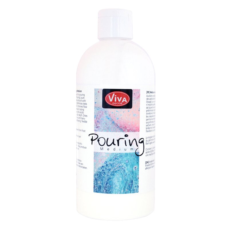 Viva Decor gietmedium, transparant, acryl-hulpmiddel voor pouring