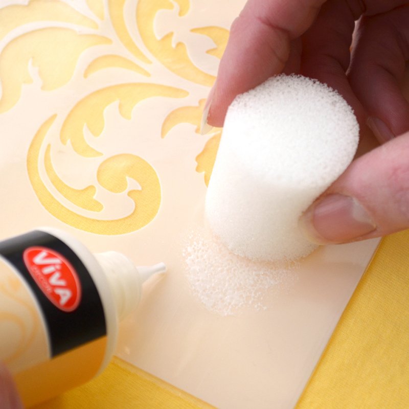 Viva Decor colle à motifs de peinture, temporairement amovible, transparent, 90 ml