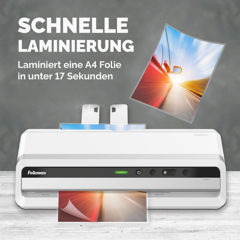 Fellowes lamineermachine Jupiter A3, wit, 320 mm, tot 500 mic