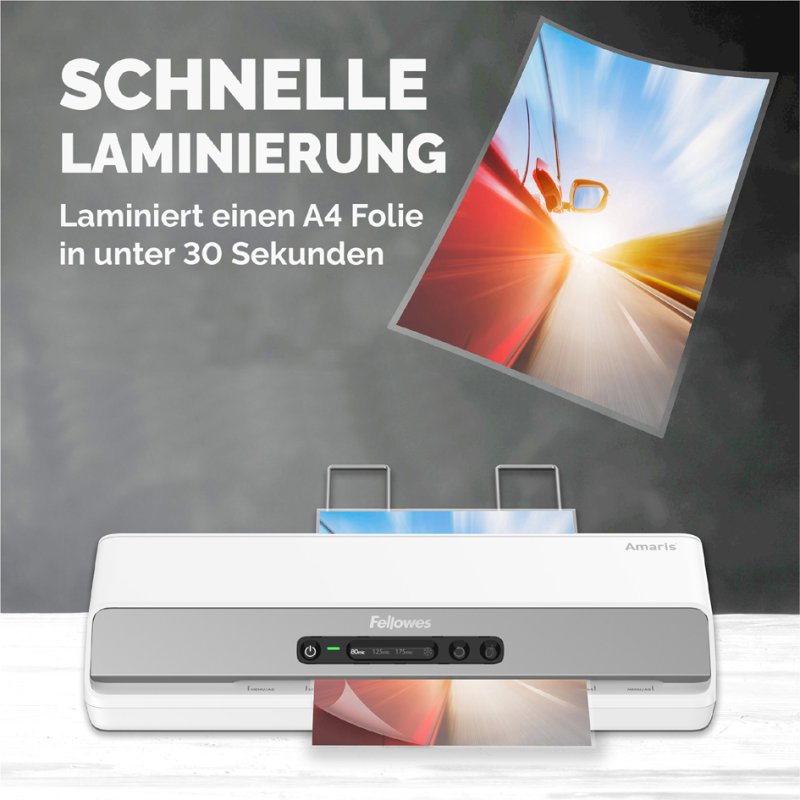 Fellowes laminatrice Amaris A3, 320 mm, jusqu'à 350 micron, blanc