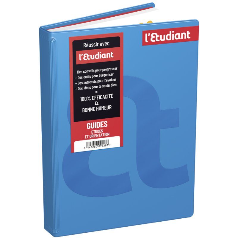 Oxford agenda l'Etudiant Manifeste 2026/2027, 150×200 mm, noir