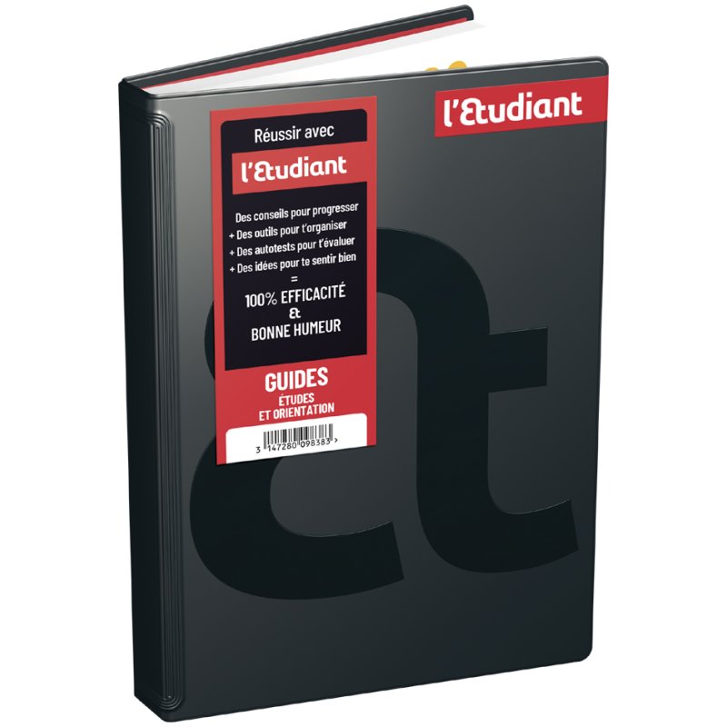 Oxford agenda l'Etudiant Manifeste 2026/2027, 150×200 mm, noir