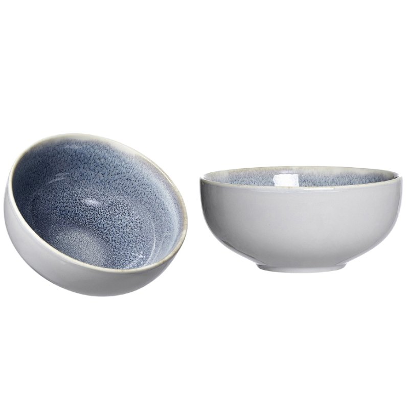 Ritzenhoff & Breker assiette à soupe SKAGEN STONE, porcelaine, 215 mm, 6 pièces