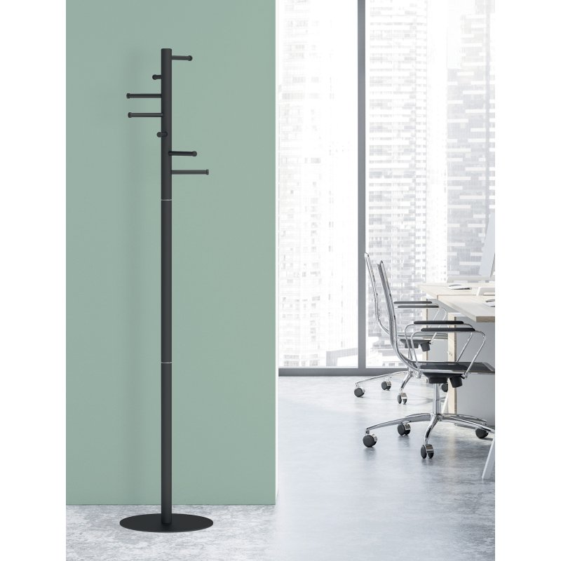 MAUL coat rack MAUL caurus, black, solid steel