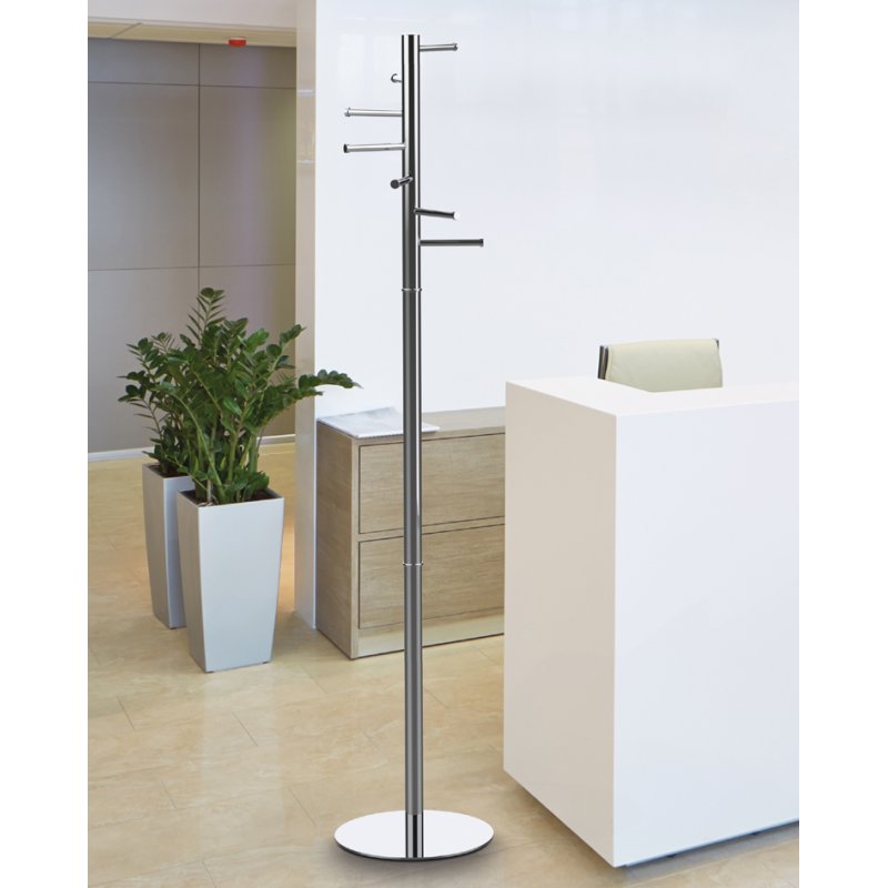 MAUL coat rack MAUL calima, silver, 7 coat rails