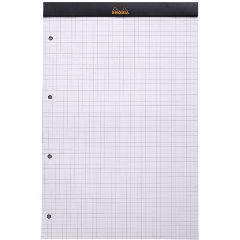 RHODIA bloc-notes No. 20, A4+, lignes françaises, 3 pièces