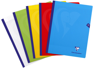 Clairefontaine schrift Mimesys, 240 x 320 mm, rood, 192 pagina's