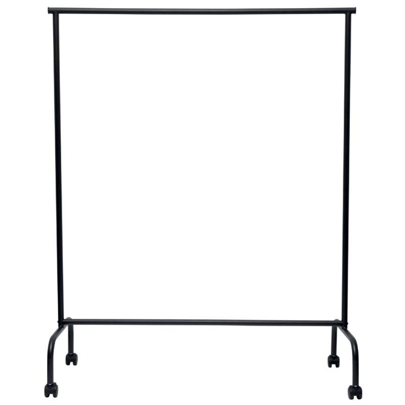 MAUL vestiaire mobile, noir, 1260×500×1510 mm, 40 vêtements