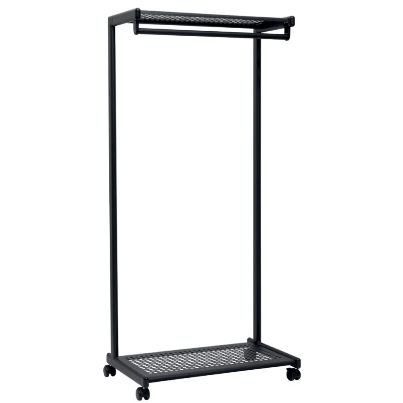 MAUL vestiaire à roulettes MAULbolero, noir, 780×460×1660 mm