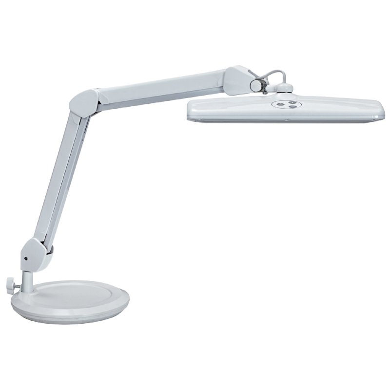 MAUL LED desk lamp MAULintro, dimmable, white, base stand