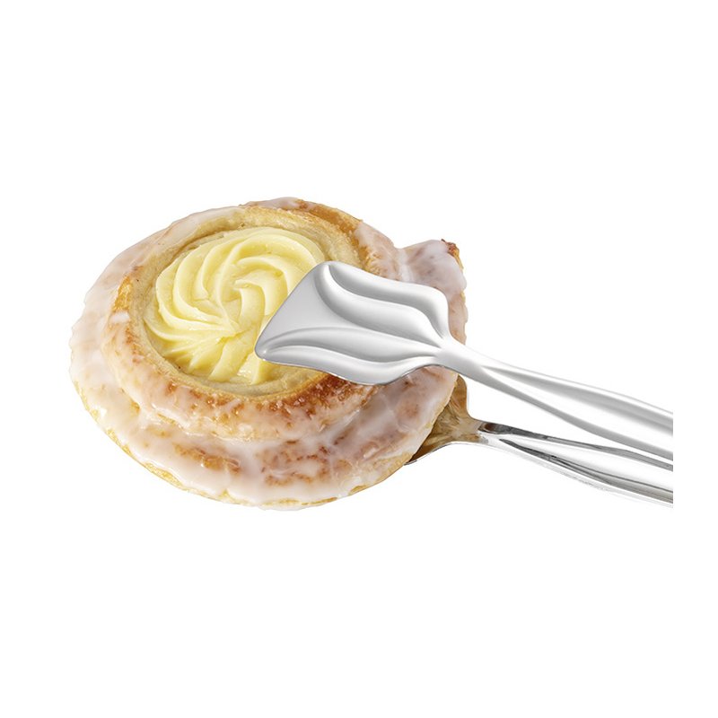 APS pince à pâtisserie TIDLOS, acier inoxydable poli brillant, 210 mm, 65×45 mm
