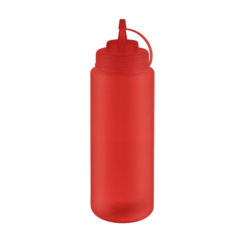 APS bouteille pressable, 490 ml, rouge, lot de 6