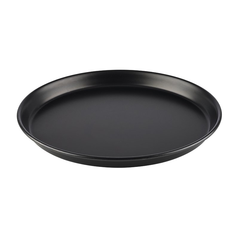 APS plateau à pizza, noir, 300 mm, résistant à la chaleur jusqu'à 360°C