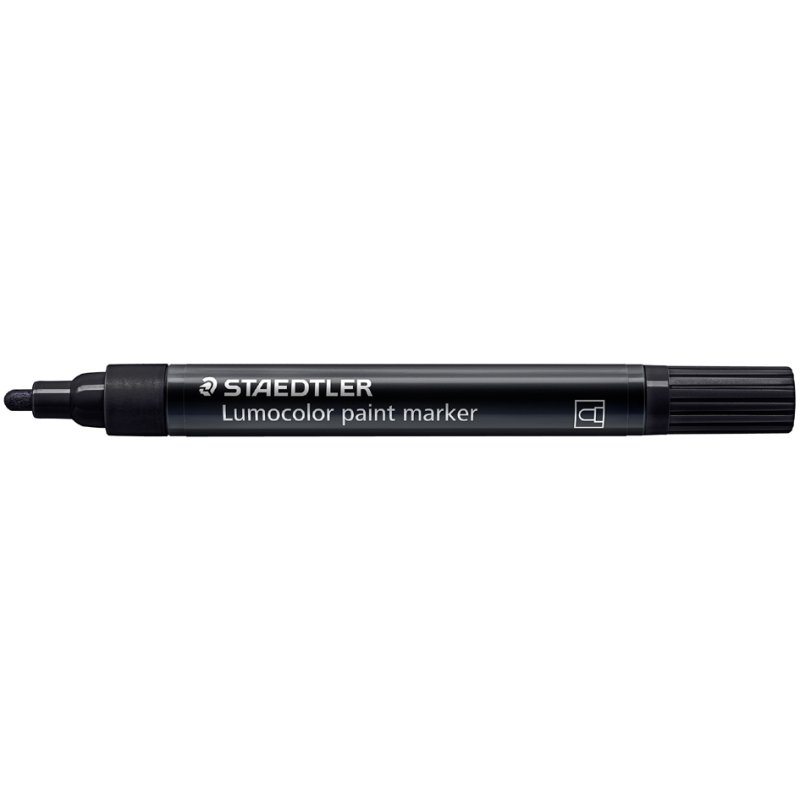 STAEDTLER Lumocolor marqueur acrylique, blanc, permanent, 2,4 mm
