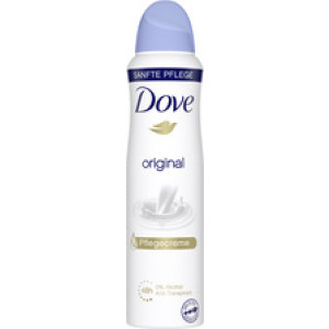 Dove deodorant origineel, 0% alcohol, 150 ml