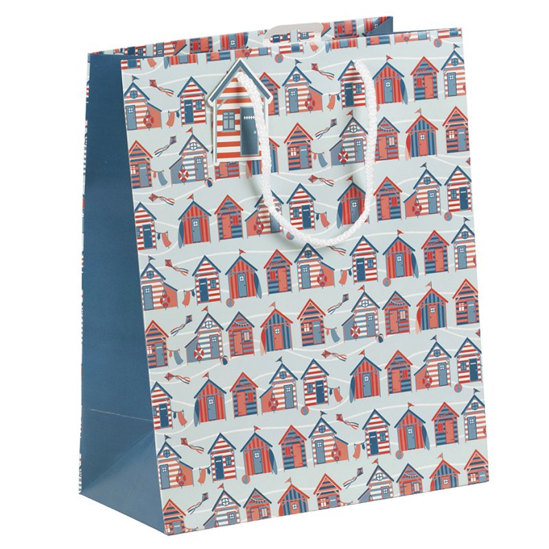 Clairefontaine cadeautas Dieppe, medium formaat, beschichtigd papier 210 g/m², rode kordel