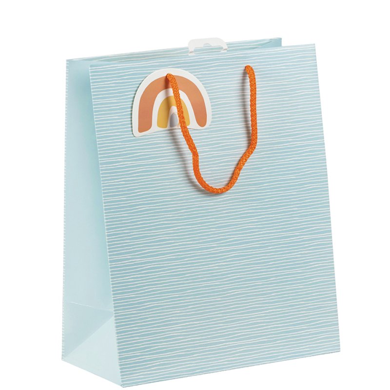 Clairefontaine sac cadeau Welcome petit, papier enduit 210 g/m², 215×102×253 mm