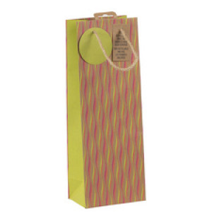 Clairefontaine fleszak Neon kraftpapier, 127×90×355 mm, draagkoord