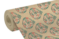 Clairefontaine kerstcadeaupapier Kerstballen, kraftpapier 70 g/m², 700 mm × 50 m