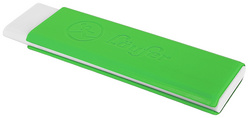 Läufer kunststof gum loopwiel, geel, PVC-vrij, 72×20×4 mm