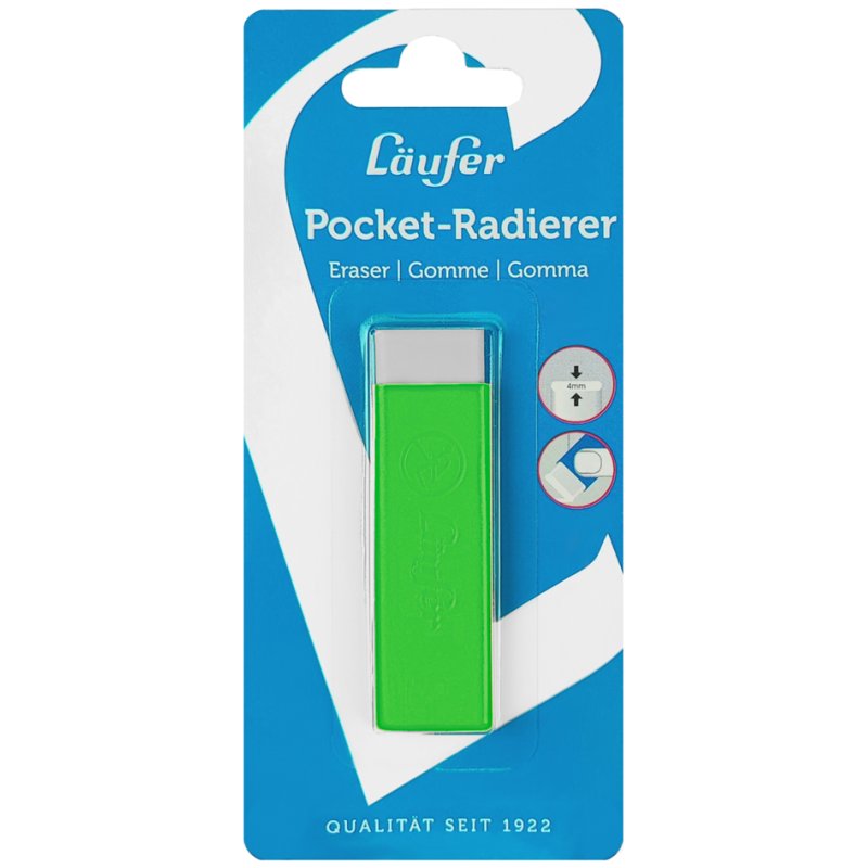 Läufer Gum pocket 2, vert, 72×20×4 mm