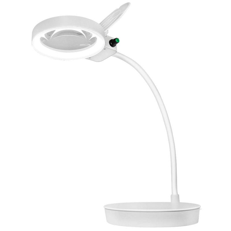 LogiLink Loupe LED, 2 lentilles, blanc, gradable