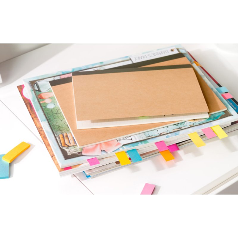 Post-it signets Beachside, 15×50 mm, 5 couleurs, 250 pièces