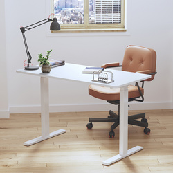 LogiLink bureaublad, 3-delig, 120×60 cm, naturhout