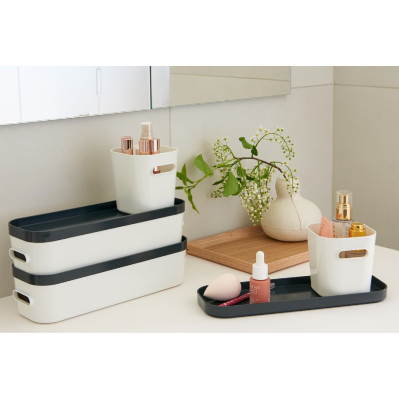 smartstore boîte de rangement COMPACT SLIM, 1,32 litre, blanc