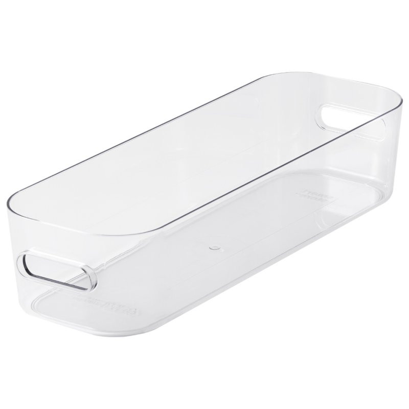 smartstore couvercle boîte de rangement COMPACT CLEAR SLIM, transparent, 286×96×23 mm, SAN