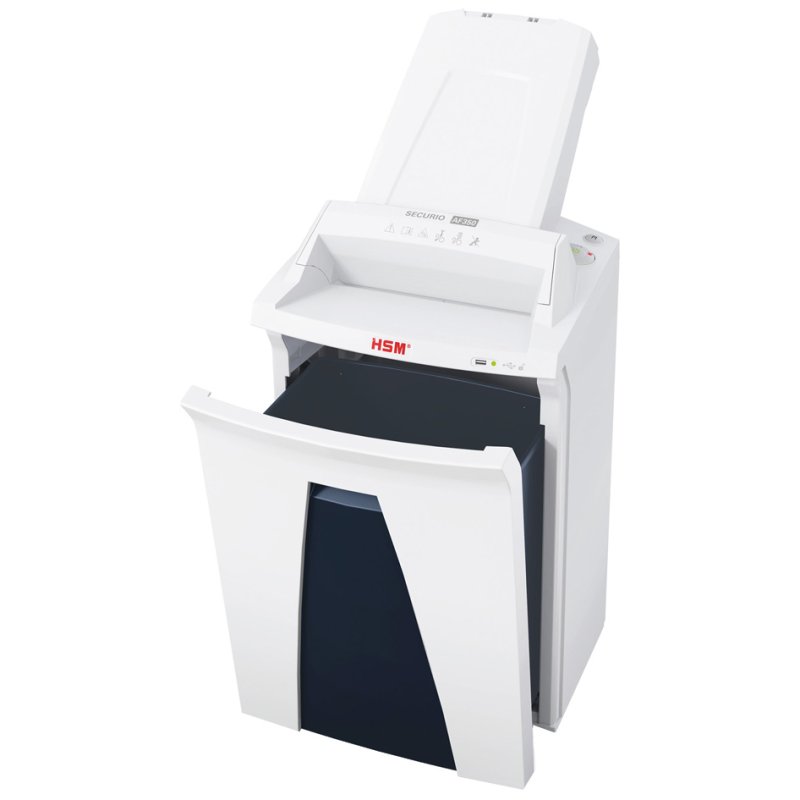 HSM SECURIO AF350 papiervernietiger, automatische invoer, 4,5×30 mm, 350 vel