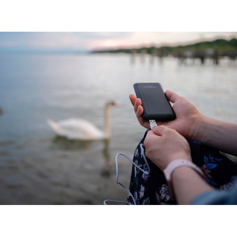 ANSMANN Powerbank PB212, 30.000 mAh, zwart
