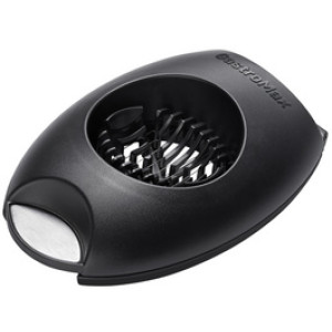 GastroMax 2-in-1 eierschneider, zwart, 100×145×40 mm