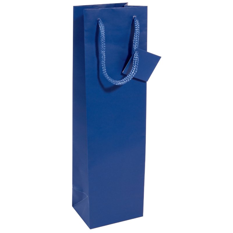 Sigel cadeautas voor fles, mat gelakt, opaalgroen, 100×80×350 mm
