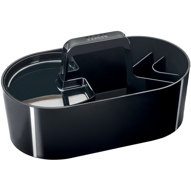 HAN organiseur toolbox LOFT, gris granit, 4 compartiments, poignée de transport