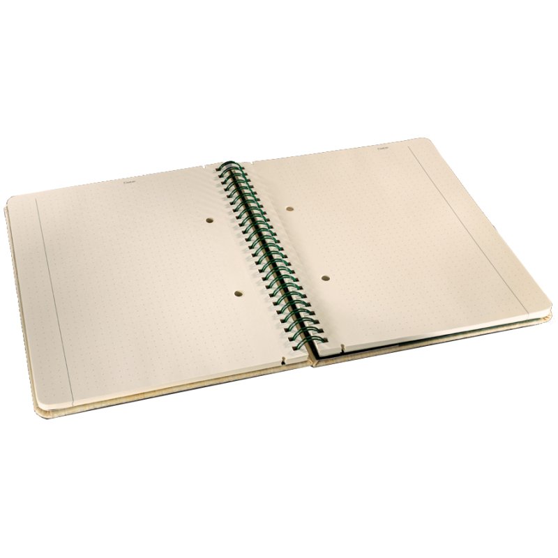 sigel bloc-notes Conceptum Nature Edition, A5, couverture rigide bambou, 80 feuilles