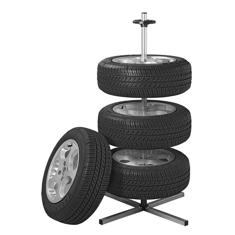 IWH wheel and tyre rack, 295 mm, with accessories