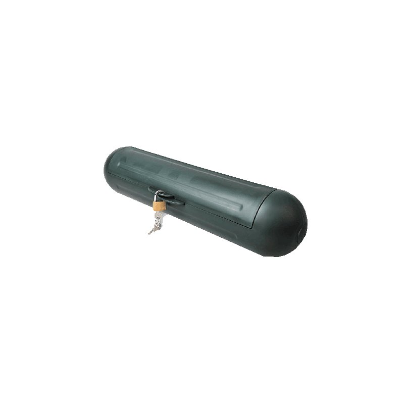 IWH boîte de sécurité pour connecteurs CEE, vert foncé, étanche IP44, avec serrure