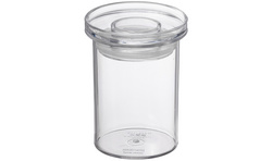 plast team droge voorraadblik Stockholm, transparant, 0,1 liter, rond
