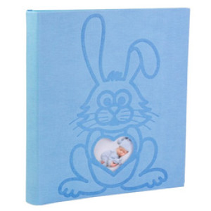 Babyplakboek Teddybeer, lichtblauw
