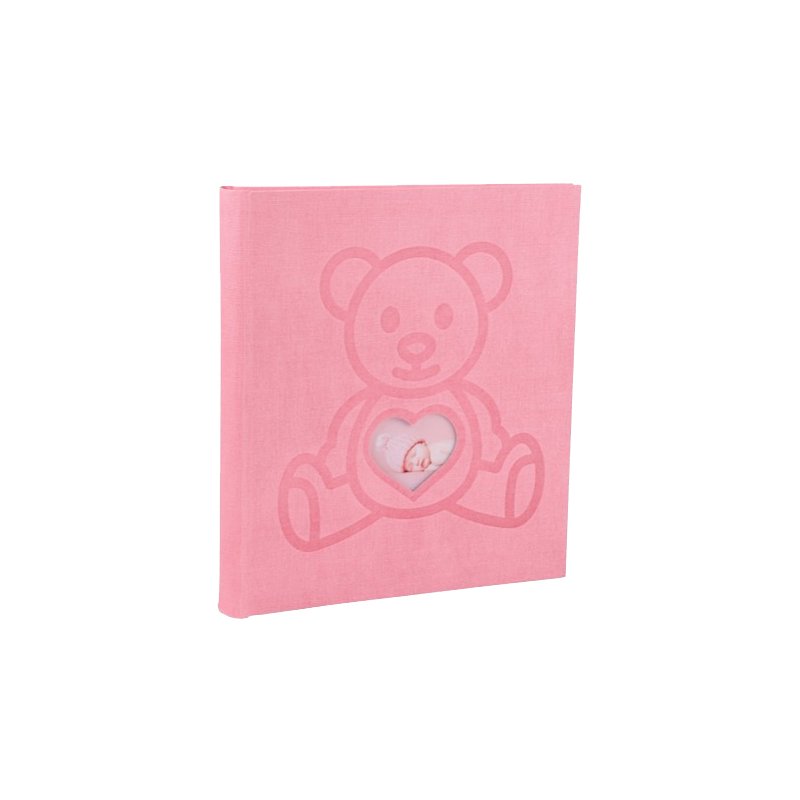 EXACOMPTA babyalbum Teddy, 290 × 320 mm, roze, 60 pagina's
