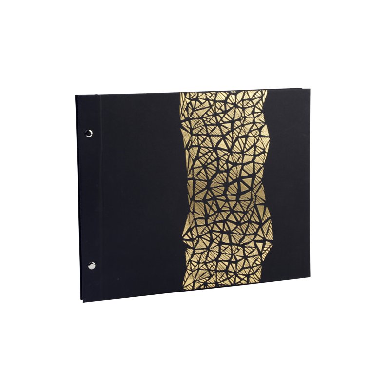 EXACOMPTA ringband Aramy, 370 × 290 mm, zwart, 40 pagina's