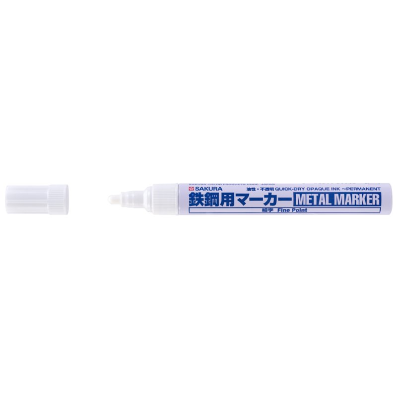 SAKURA marqueur métallique, 2 mm, vert, corps aluminium