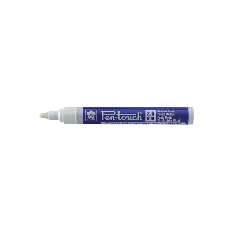 SAKURA Pen-touch UV marker, UV-bleu, fût aluminium, 2 mm