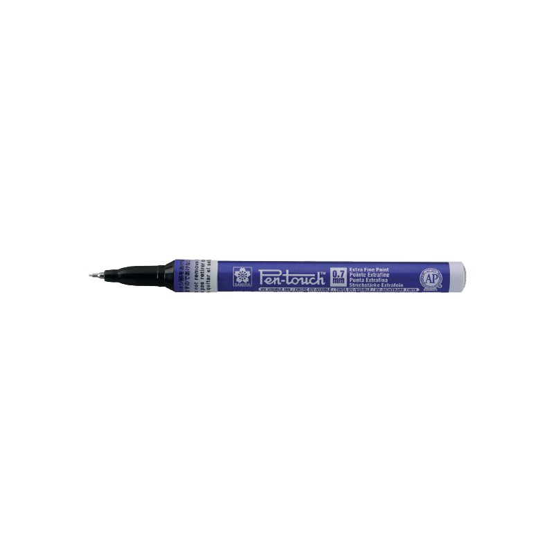 SAKURA Pen-touch UV marker, UV-bleu, fût aluminium, 2 mm
